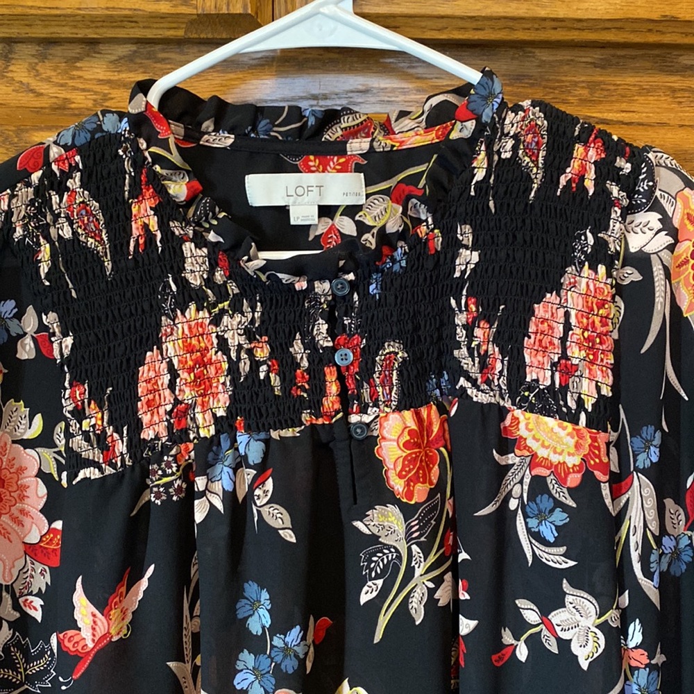 Loft floral blouse - Picture 3 of 4